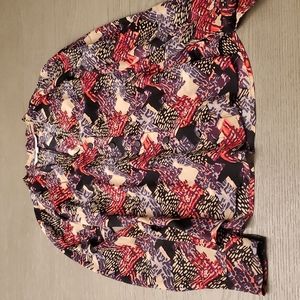 Trina Turk 100% silk womens blouse